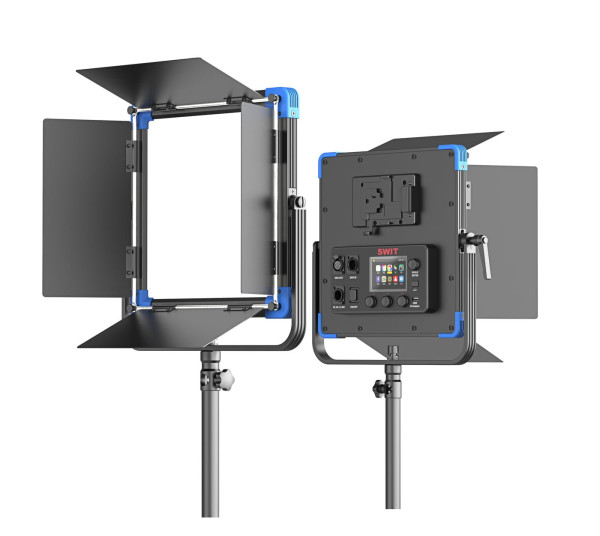 VANGO-100L | Tenké a přirozeně zrozené 7,5:1 profesionální 100W RGBW LED panelové světlo, 2,1 cm ultra tenké, SWIT patent, V-Mount, DMX&APP (1)