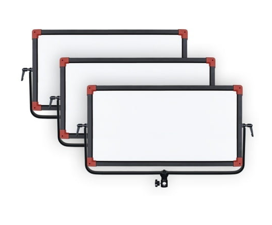PL-E90D 3 - KIT Přenosný dvoubarevný SMD panel LED světlo (5)