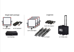SWIT PL-E60D 3KIT | Sada 3 x LED panelových světel