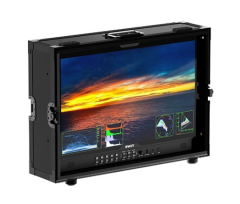 FM-U245HDR | Profesionální 24" UHD HDR field monitor s vysokým jasem, 4× 12G-SDI, nulovou latencí, automatickou AI kalibrací, včetně flight case a VESA stativového adaptéru (2)